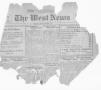 Primary view of The West News (West, Tex.), Vol. 42, No. 27, Ed. 1 Friday, December 4, 1931
