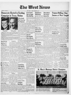 The West News (West, Tex.), Vol. 70, No. 28, Ed. 1 Friday, November 11, 1960
