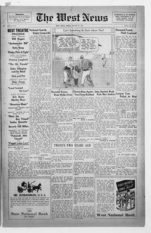 The West News (West, Tex.), Vol. 48, No. 14, Ed. 1 Friday, August 27, 1937