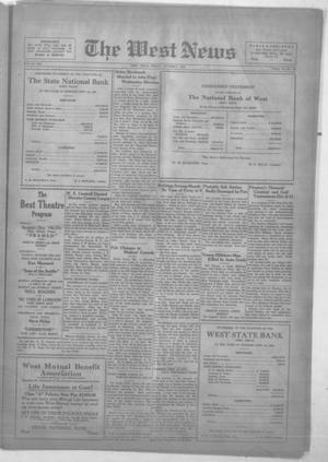 The West News (West, Tex.), Vol. 41, No. 18, Ed. 1 Thursday, October 2, 1930