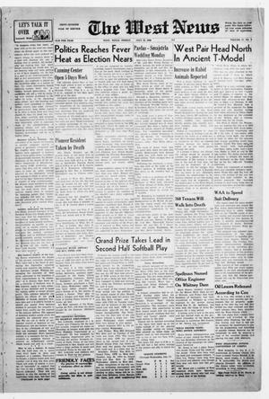 The West News (West, Tex.), Vol. 57, No. 9, Ed. 1 Friday, July 19, 1946