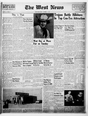 The West News (West, Tex.), Vol. 64, No. 21, Ed. 1 Friday, October 1, 1954