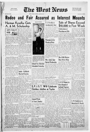 The West News (West, Tex.), Vol. 58, No. 5, Ed. 1 Friday, June 20, 1947