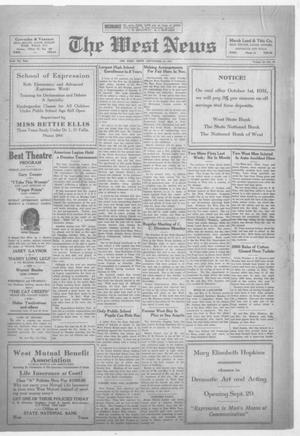 The West News (West, Tex.), Vol. 42, No. 16, Ed. 1 Friday, September 18, 1931