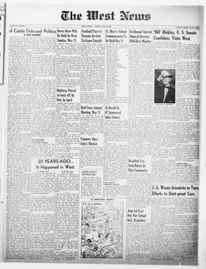 The West News (West, Tex.), Vol. 68, No. 2, Ed. 1 Friday, May 16, 1958