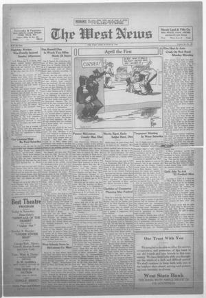 Primary view of object titled 'The West News (West, Tex.), Vol. 43, No. 44, Ed. 1 Friday, March 31, 1933'.