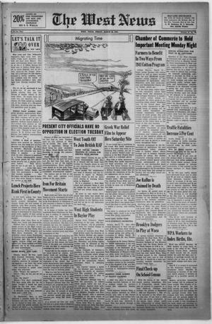 The West News (West, Tex.), Vol. 51, No. 43, Ed. 1 Friday, March 28, 1941