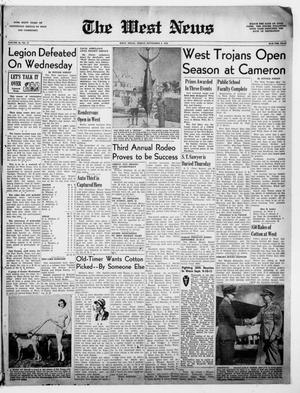 Primary view of object titled 'The West News (West, Tex.), Vol. 60, No. 17, Ed. 1 Friday, September 9, 1949'.