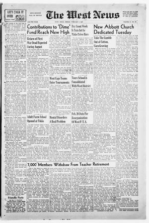 The West News (West, Tex.), Vol. 57, No. 36, Ed. 1 Friday, February 7, 1947