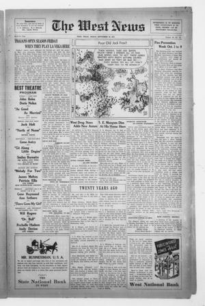 Primary view of object titled 'The West News (West, Tex.), Vol. 48, No. 18, Ed. 1 Friday, September 24, 1937'.