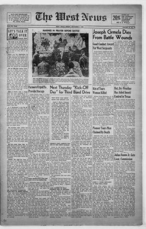 The West News (West, Tex.), Vol. 54, No. 15, Ed. 1 Friday, September 3, 1943
