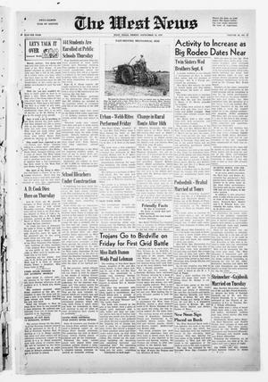 The West News (West, Tex.), Vol. 58, No. 17, Ed. 1 Friday, September 12, 1947