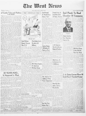 The West News (West, Tex.), Vol. 66, No. 46, Ed. 1 Friday, March 22, 1957