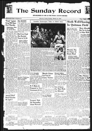 The Sunday Record (Mineola, Tex.), Vol. 30, No. 50, Ed. 1 Sunday, March 14, 1943