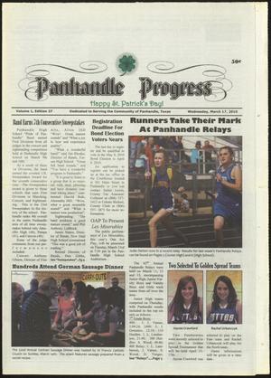Panhandle Progress (Panhandle, Tex.), Vol. 1, No. 27, Ed. 1 Wednesday, March 17, 2010