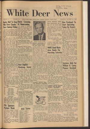 White Deer News (White Deer, Tex.), Vol. 10, No. 35, Ed. 1 Thursday, October 16, 1969