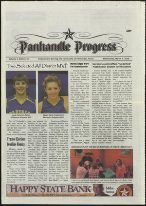 Panhandle Progress (Panhandle, Tex.), Vol. 1, No. 25, Ed. 1 Wednesday, March 3, 2010