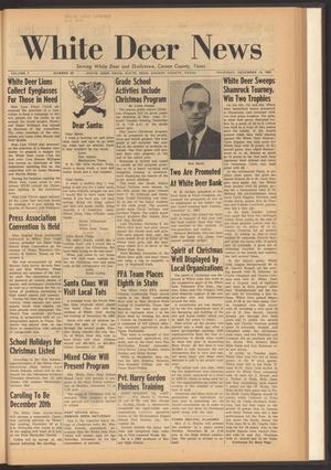 White Deer News (White Deer, Tex.), Vol. 3, No. 39, Ed. 1 Thursday, December 13, 1962