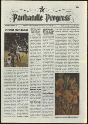 Panhandle Progress (Panhandle, Tex.), Vol. 1, No. 18, Ed. 1 Wednesday, January 13, 2010