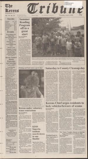 Primary view of object titled 'The Kerens Tribune (Kerens, Tex.), Vol. 114, No. 23, Ed. 1 Thursday, June 8, 2006'.