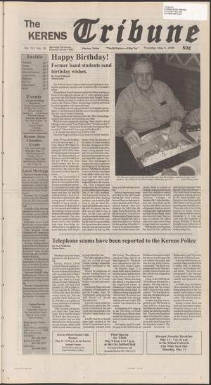 Primary view of object titled 'The Kerens Tribune (Kerens, Tex.), Vol. 114, No. 18, Ed. 1 Thursday, May 4, 2006'.