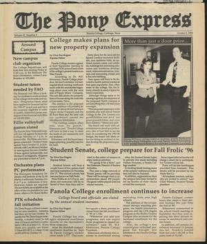 The Pony Express (Carthage, Tex.), Vol. 47, No. 2, Ed. 1 Tuesday, October 8, 1996