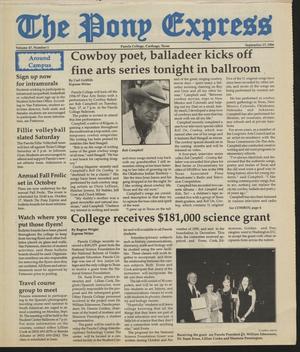 The Pony Express (Carthage, Tex.), Vol. 47, No. 1, Ed. 1 Tuesday, September 17, 1996