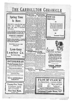 The Carrollton Chronicle (Carrollton, Tex.), Vol. 23, No. 22, Ed. 1 Friday, April 22, 1927