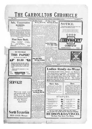 The Carrollton Chronicle (Carrollton, Tex.), Vol. 21, No. 43, Ed. 1 Friday, September 18, 1925