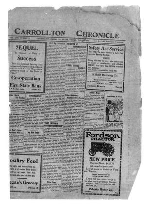 Carrollton Chronicle (Carrollton, Tex.), Vol. 18, No. 11, Ed. 1 Friday, February 17, 1922