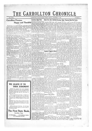 The Carrollton Chronicle (Carrollton, Tex.), Vol. 23, No. 51, Ed. 1 Friday, November 11, 1927