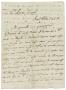 Letter: [Letter from Isidro Rafael Gondra to Lorenzo de Zavala, December 7, 1…
