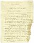Primary view of [Letter from Mexia to Zavala, November 11, 1832]