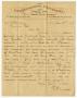 Primary view of [Letter from F. A. Mood to J. D. Giddings - January 31, 1876]