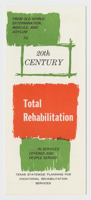 [Texas Statewide Planning for Vocational Rehabilitation Services Pamphlet]