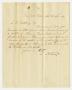 Primary view of [Letter from J. Matthews to J. D. Giddings - November 23, 1872]
