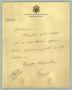 Thumbnail image of item number 3 in: 'Letter from Barbara C. Jordan to George H. W. Bush, April 3, 1967]'.