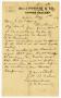 Letter: [Letter from W. B. Norris to J. D. Giddings - May 5, 1876]