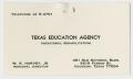 Text: [Vocational Rehabilitation Division Texas Education Agency Business C…