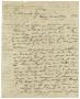 Thumbnail image of item number 1 in: '[Letter from Lorenzo de Zavala to his son, May 28, 1836]'.