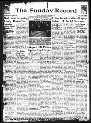 The Sunday Record (Mineola, Tex.), Vol. 16, No. 20, Ed. 1 Sunday, October 21, 1945
