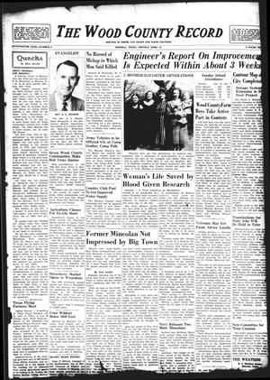 The Wood County Record (Mineola, Tex.), Vol. 17, No. 3, Ed. 1 Monday, April 15, 1946