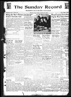 The Sunday Record (Mineola, Tex.), Vol. 14, No. 38, Ed. 1 Sunday, December 19, 1943