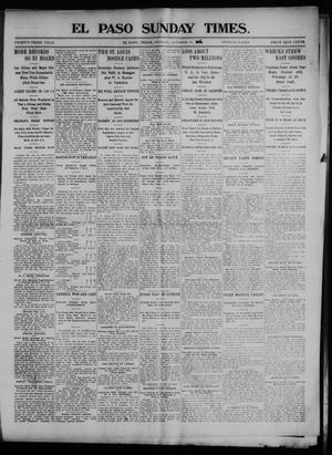 El Paso Sunday Times. (El Paso, Tex.), Vol. 23, Ed. 1 Sunday, October 11, 1903
