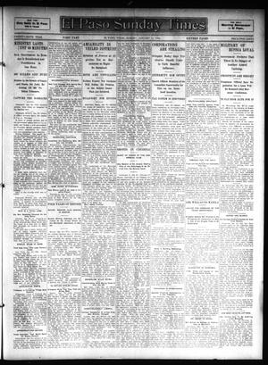 Primary view of object titled 'El Paso Sunday Times (El Paso, Tex.), Vol. 26, Ed. 1 Sunday, January 21, 1906'.