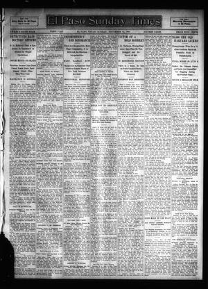 El Paso Sunday Times (El Paso, Tex.), Vol. 25, Ed. 1 Sunday, November 12, 1905