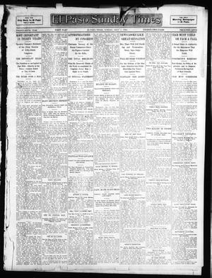El Paso Sunday Times (El Paso, Tex.), Vol. 26, Ed. 1 Sunday, July 1, 1906