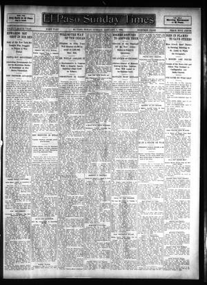 El Paso Sunday Times (El Paso, Tex.), Vol. 26, Ed. 1 Sunday, January 7, 1906