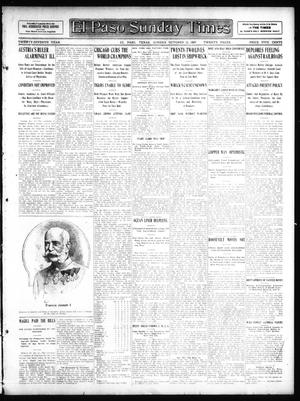 El Paso Sunday Times (El Paso, Tex.), Vol. 27, Ed. 0 Sunday, October 13, 1907