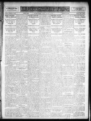 El Paso Sunday Times (El Paso, Tex.), Vol. 26, Ed. 1 Sunday, January 13, 1907